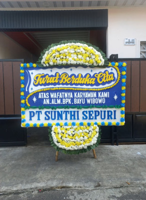 Papan Bunga Duka di Mundam